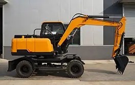 Excavatrice Sur Pneus ACE750L