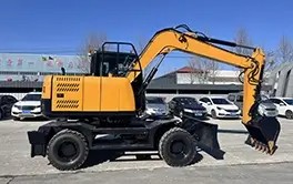 Excavatrice Sur Pneus ACE850L