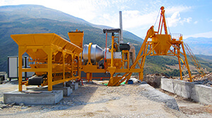Centrale d'enrobage compacte ACE CAP60 de 60t/h livrée au Brésil