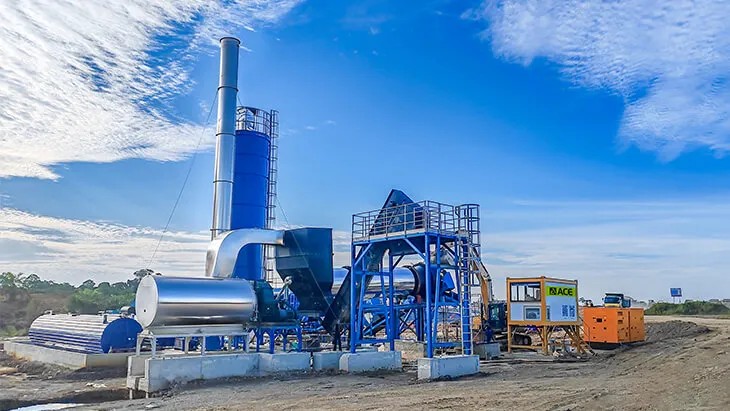 Centrale d'Enrobage Continue Série DAP Fabricant