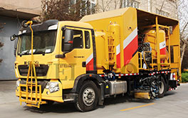Châssis robuste et cabine du camion de marquage routier ACE série spéciale