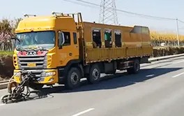 Machine ACE professionnelle pour l'élimination de signalisation horizontale sur autoroute