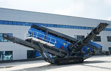 Installation de Criblage Mobile sur Chenilles Série AM