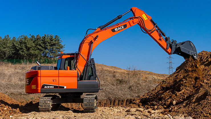 Prix de l'Excavatrice ACE150