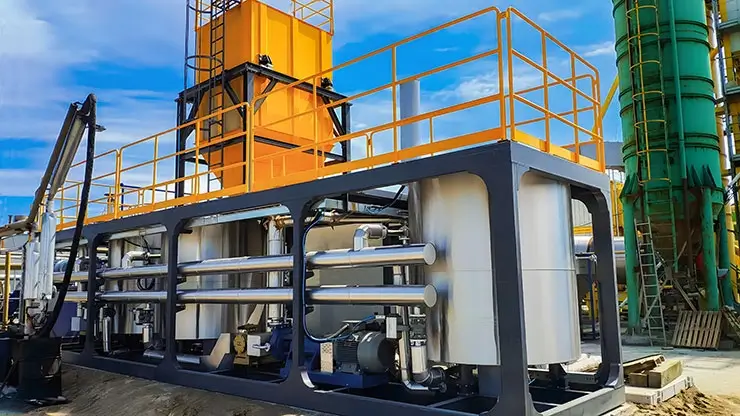 Usine de Bitume Modifié