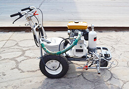 machine de marquage routier à poussée manuelle
