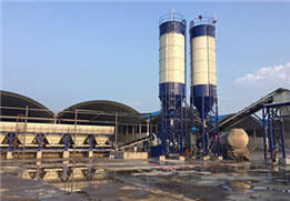 Centrale à béton dans la province du Shandong
