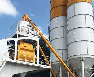 système de convoyage de la centrale à béton mobile