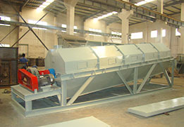 tambour de tamisage sur usine de mortier sec