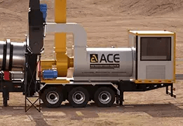 Collecteur de poussière écologique haute performance pour centrale d'enrobage ACE IAP