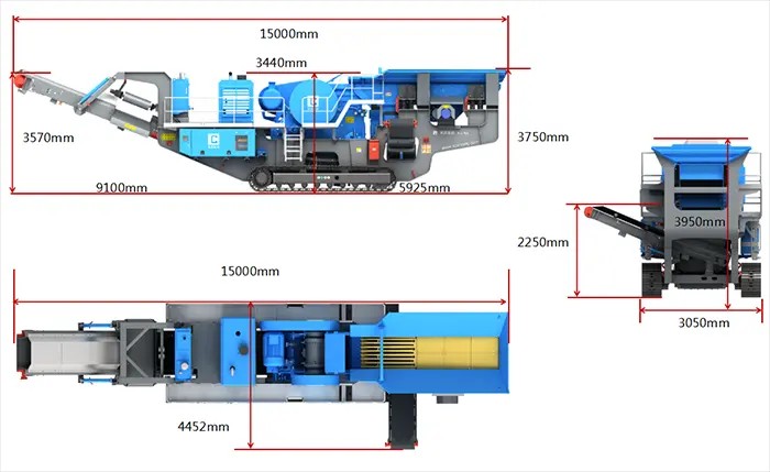 Dimensions en Fonctionnement