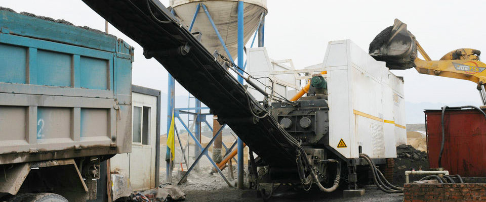 recyclage à froid d'asphalte