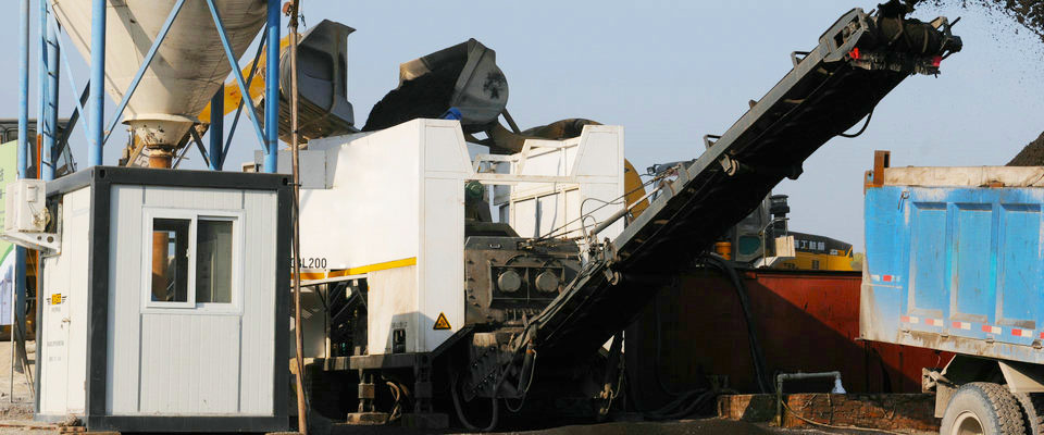 recyclage à froid d'asphalte