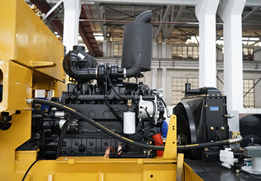 Rouleau compresseur monocylindre équipé d'un moteur diesel YUCHAI ou CUMMINS fiable