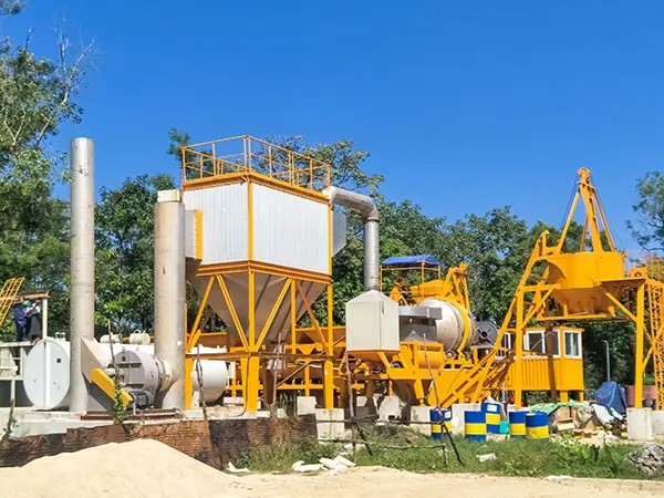 40t/h centrale d'enrobage compacte cap40