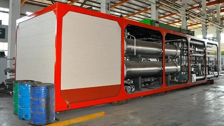 Usine de bitume modifié à faible coût