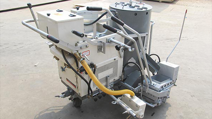 Devis de Machine de Marquage Routier Thermoplastique Convexe Automotrice