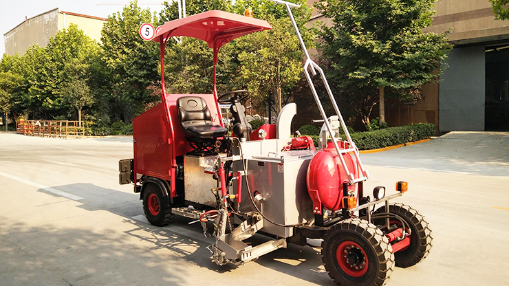 Machine de Marquage Routier Thermoplastique de Pulvérisation de Type Conduite en Gros