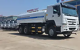 Un négociant a passé une commande massive de camions arroseurs