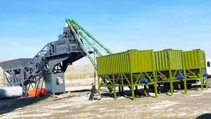 Devis pour Centrale Mobile de Mélange Humide Série MMP